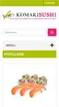 Mobile Screenshot of komakisushi.com